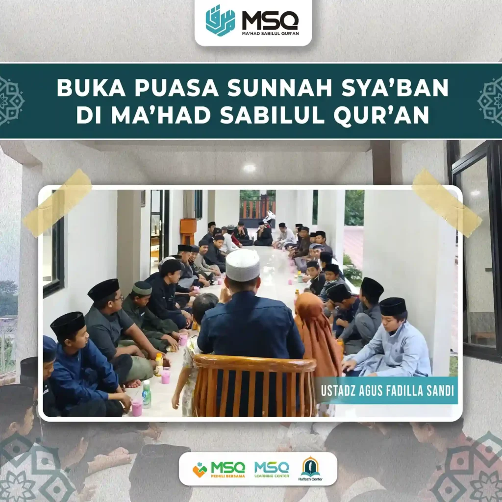 Buka Puasa Sunnah Sya'ban di MSQ