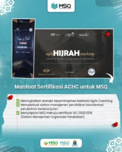 PIMPINAN MSQ RAIH SERTIFIKASI ACHC, PERKUAT STANDARDISASI PENDIDIKAN INTERNASIONAL