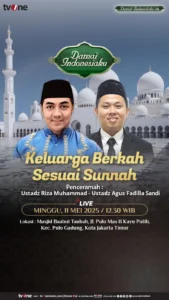 Ustaz Agus Fadilla Sandi Tampil di TV One: Perkuat Dakwah Keluarga Qur'ani Lewat Program Damai Indonesiaku