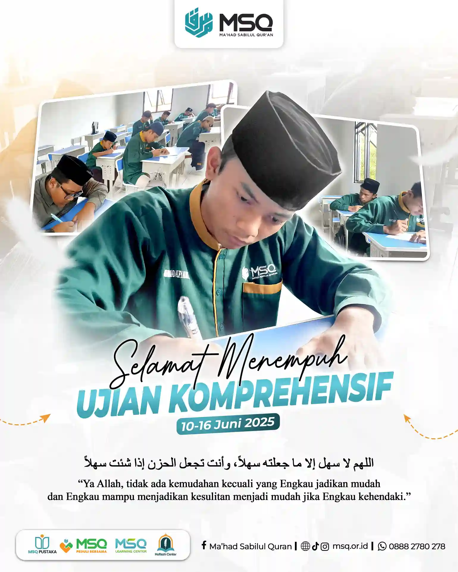 Ujian Komprehensif Santri Ma’had Sabilul Qur’an: Menilai Kesiapan Generasi Qur’ani yang Siap Berkontribusi