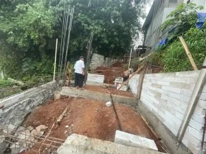 Pembangunan dapur Ma’had Sabilul Qur’an sebagai sarana penunjang kebutuhan makan santri dan kegiatan sosial masyarakat.