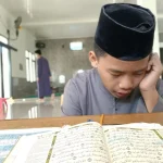 Kegiatan setoran hafalan santri Ma’had Sabilul Qur’an sebagai bagian dari pembinaan tahfidz