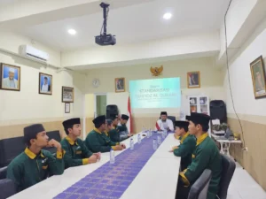 Ujian Santri di BKsPPI (Badan Koordinasi Satuan Pendidikan Pesantren Indonesia).