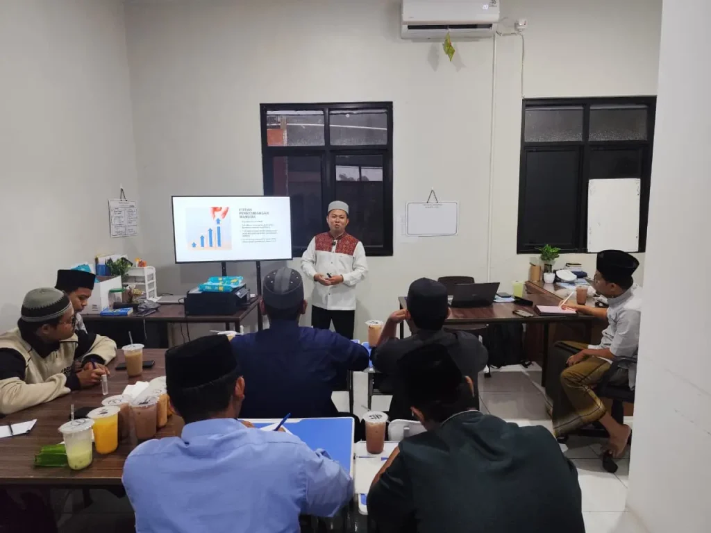 Workshop Pendampingan Program Aqil Baligh di Ma’had Sabilul Qur’an bersama Ust. Agus Fadilla Sandi, diikuti asatidz MSQ dan peserta sertifikasi Musyrif Halaqah