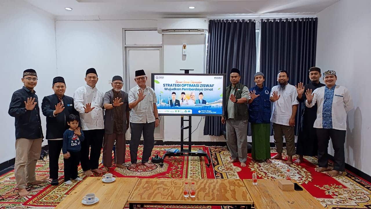 MSQ Peduli Bahas Strategi Produktif Kelola Zakat dan Keuangan Masjid dalam Forum Group Discussion Baitulmal Tazkia