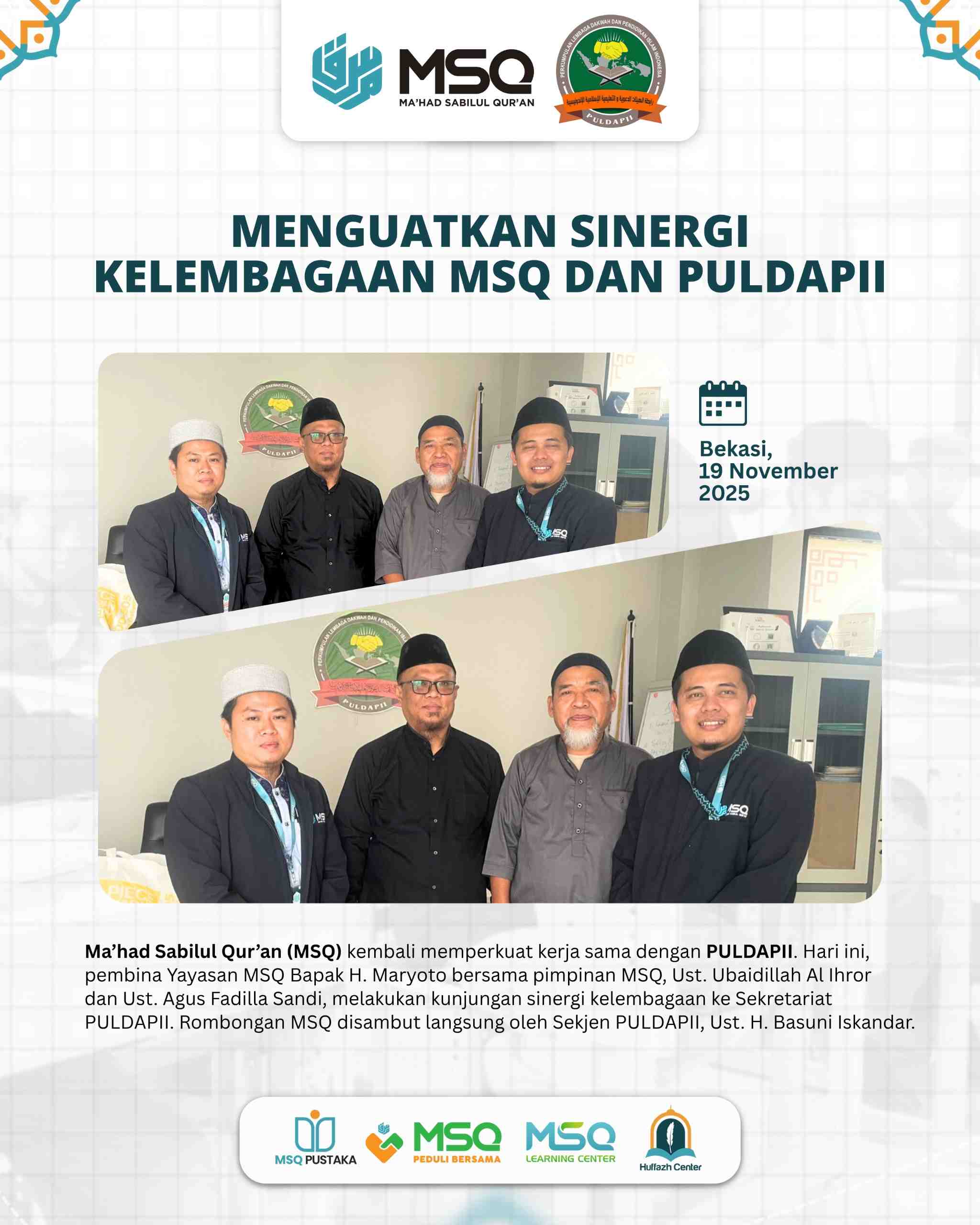 Kunjungan MSQ Ke Puldapii