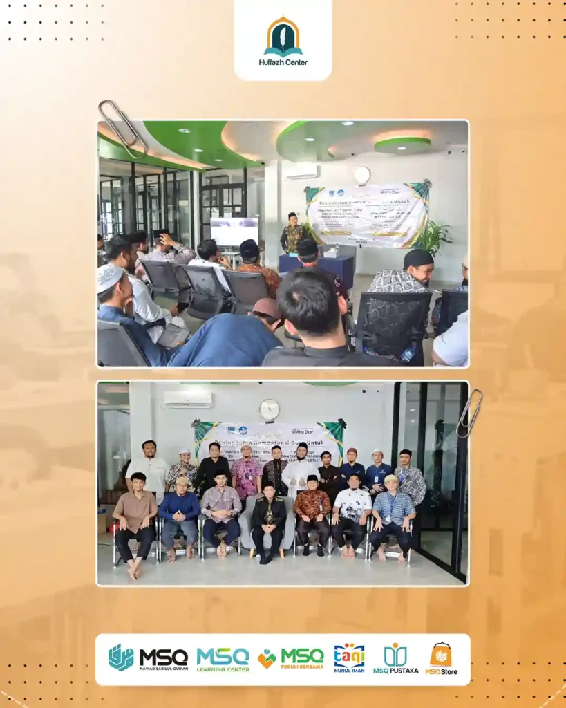 MSQ Dorong Mutu Pendidikan Tahfizh, Ustadz Agus Fadilla Sandi Jadi Narasumber Workshop CTL di Pondok Tahfizh Plus Abu Dzar