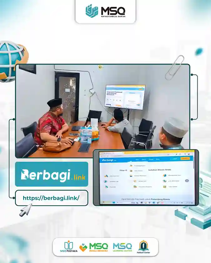 MSQ Terima Audiensi Berbagilink, Bahas Kolaborasi Penguatan Dakwah Digital