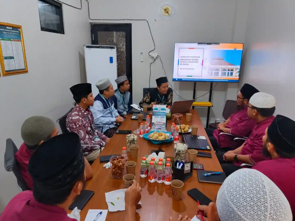 Perkuat Manajemen Tahfizh, MSQ melalui Huffazh Center Dampingi PTQ Ad Dawaa