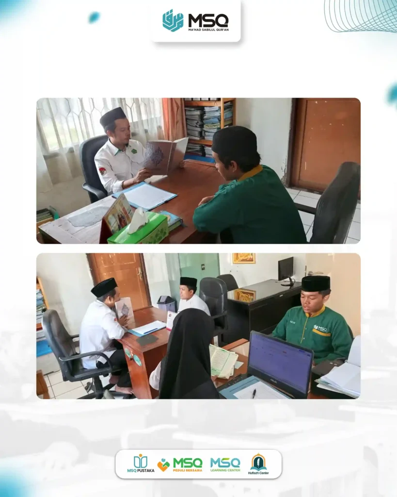 Asesmen Tahfizh santri tahun ke 3 di kemenag kab bogor