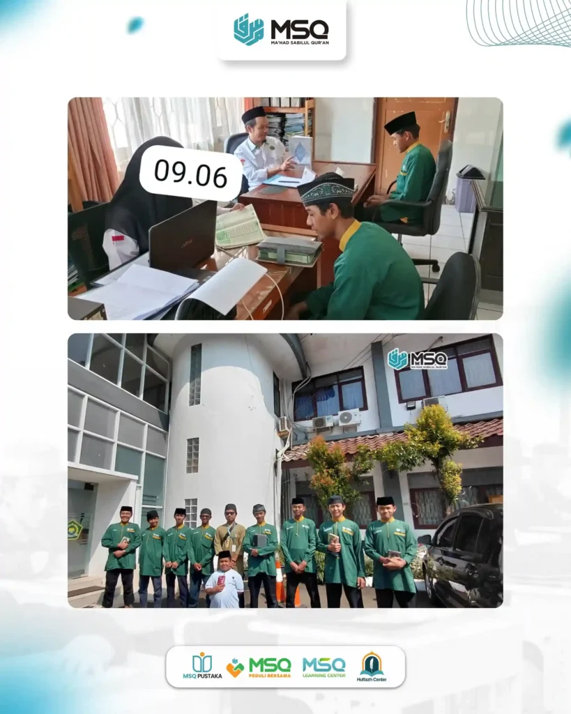 Asesmen Tahfizh santri tahun ke 3 di kemenag kab bogor
