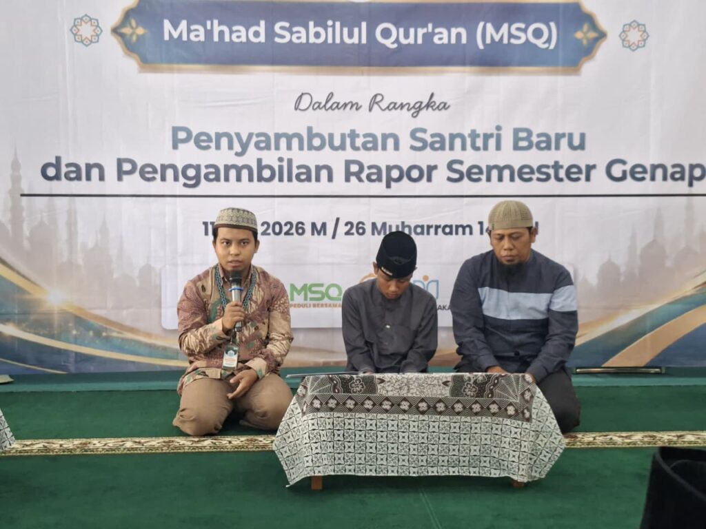 Prosesi Penyerahan Santri dari Orang Tua kepada Ma'had
