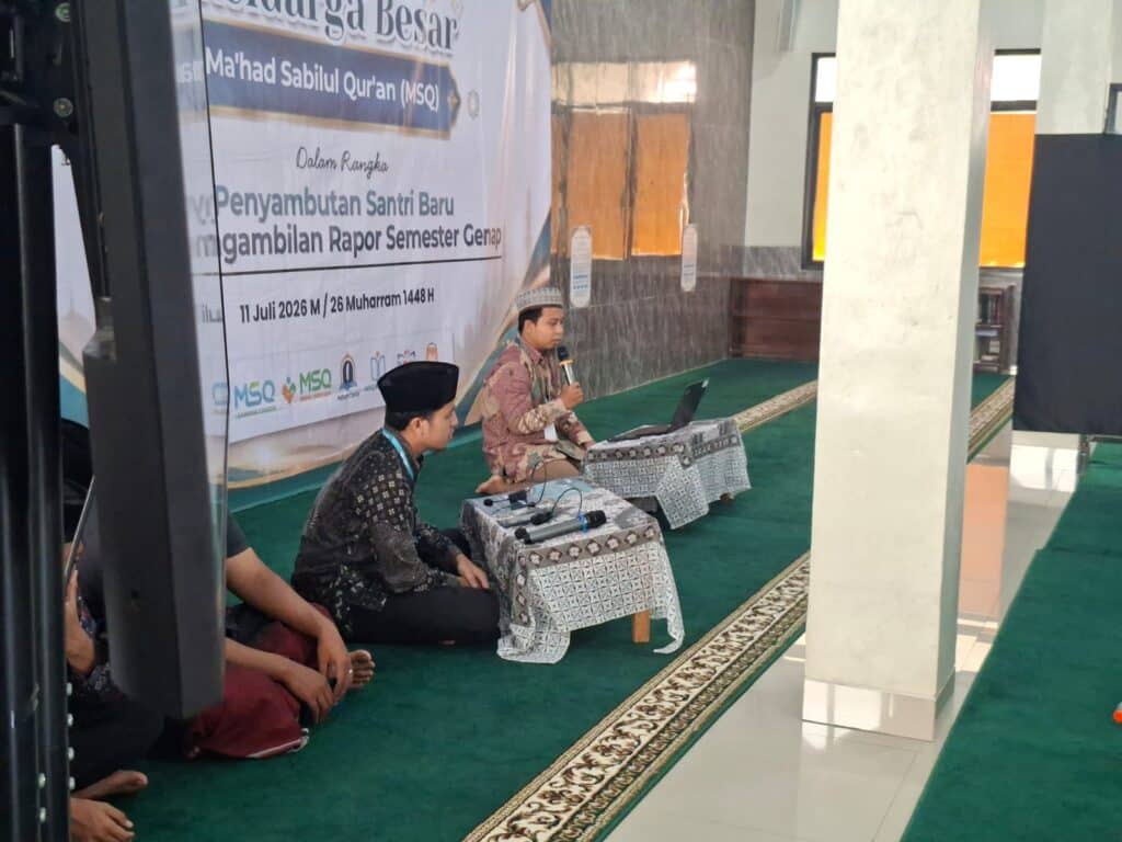 Sosialisasi Program Pendidikan Tahfizh disampaikan oleh Ustadz Muhammad Saleh, S.Ag., M.Ag., Hafizhahullah