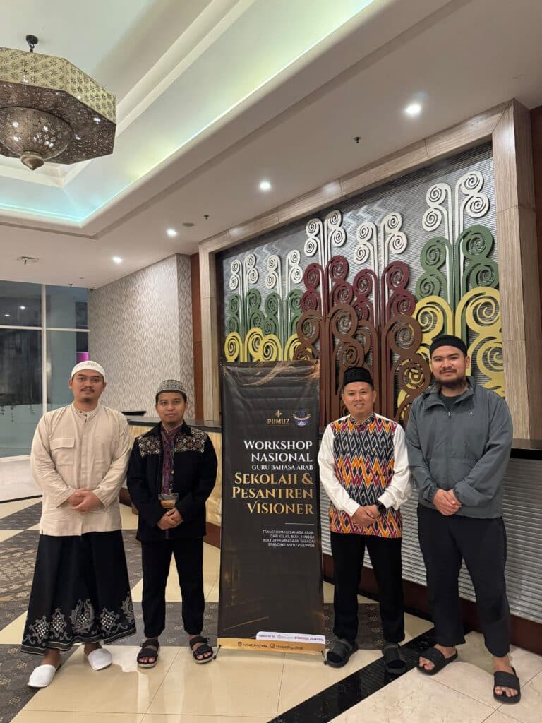 Pimpinan MSQ hadiri Workshop Nasional Guru Bahasa Arab “Sekolah dan Pesantren Visioner” di Yogyakarta. Sumber: dokumentasi internal MSQ.